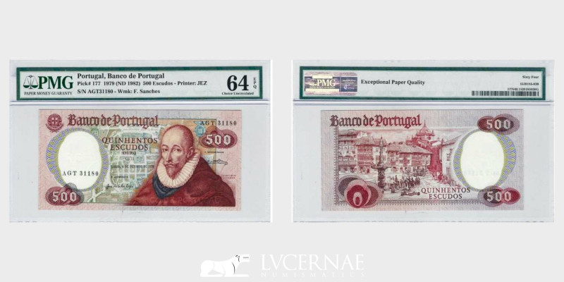 Portugal
Banco de Portugal
Imprenta : Johan Enschede en Zonen (Países Bajos) - J...