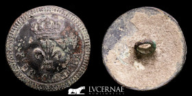 Napoleonic War, 1808-1814 Bronce Button  4,41 g. 23 mm. España 1811-1813 Good very fine (MBC)