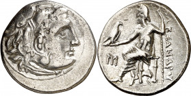 Imperio Macedonio. Alejandro III, Magno (336-323 a.C.). Abydos. Dracma. (S. 6730 var) (MJP. 1527). 4,05 g. MBC+.