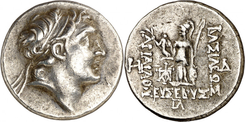 Reino de Capadocia. (130-129 a.C.). Ariarates V, Eusebes Filopator (163-130 a.C....