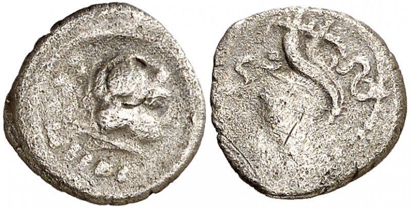 (hacia 46 a.C.). Gens Considia. Sestercio de plata. (Bab. 10) (Craw. 465/8a). Mu...