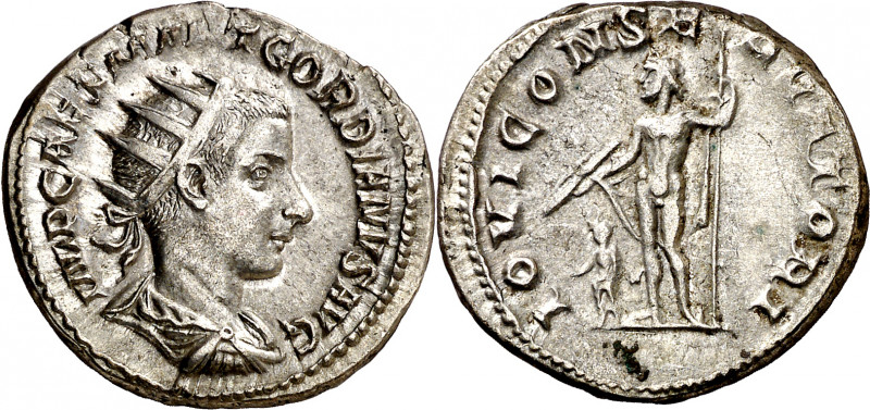 (238-239 d.C.). Gordiano III. Antoniniano. (Spink 8614) (S. 105) (RIC. 2). 4,49 ...