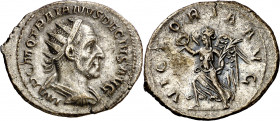 (250 d.C.). Trajano Decio. Antoniniano. (Spink 9387) (S. 113a) (RIC. 29c). 4,18 g. EBC-.
