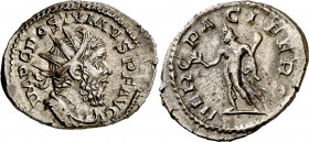 (260-265 d.C.). Póstumo. Antoniniano. (Spink 10946) (S. 101a) (RIC. 67). 3,22 g. EBC-.