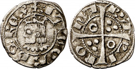 Jaume II (1291-1327). Barcelona. Diner. (Cru.V.S. 344) (Cru.C.G. 2160). 0,84 g. MBC/MBC+.