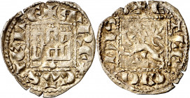Alfonso XI (1312-1350). Coruña. Novén. (AB. 356). 0,71 g. MBC+.