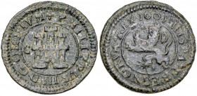 1601. Felipe III. Segovia. C. 2 maravedís. (AC. 182). Sin indicación de valor. 2,82 g. MBC-/BC+.