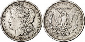 Estados Unidos. 1890. O (Nueva Orleans). 1 dólar. (Kr. 110). AG. 26,34 g. MBC-.