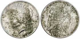 Estados Unidos. 1923. Filadelfia. 1 dólar. (Kr. 150). Pátina. AG. 26,65 g. MBC+.