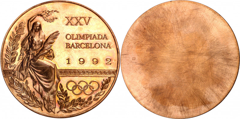 1992. Madrid. Juegos Olímpicos de Barcelona. Grabador: XC (Xavier Corberó). Unif...