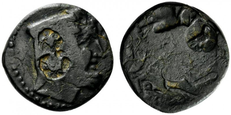 Kings of Cappadocia, Ariarathes III (c. 230-220 BC). Æ (17.5mm, 4.25g, 4h). Tyan...