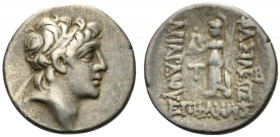 Kings of Cappadocia, Ariarathes VI Epiphanes Philopator (c. 130-116 BC). AR Drachm (18mm, 3.97g, 12h). Mint A (Eusebeia-Mazaka). Diademed head r. R/ A...