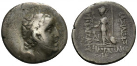 Kings of Cappadocia, Ariobarzanes I Philoromaios (95-63 BC). AR Drachm (17mm, 3.52g, 1h). Mint A (Eusebeia-Mazaka), year 15 (81/0 BC). Diademed head r...