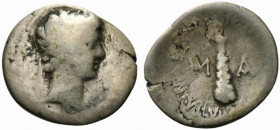 Kings of Cappadocia, Archelaos Philopatris Ktistes (36 BC-AD 17). AR Drachm (119.5mm, 2.69g, 12h), year 41 (AD 4/5). Diademed head r.; fillet border. ...