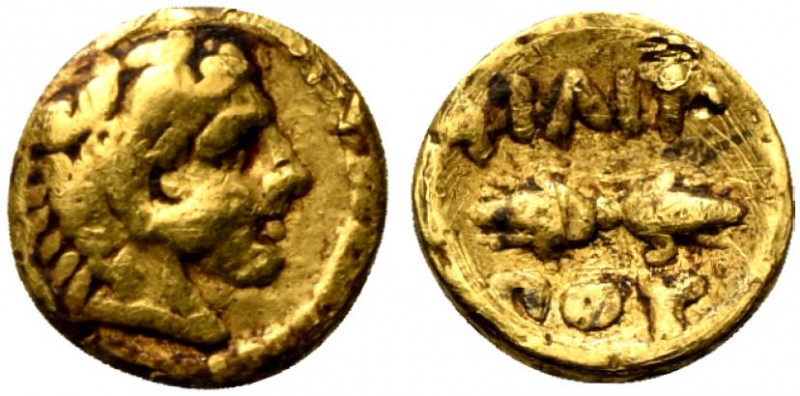 Kings of Macedon, time of Philip II - Alexander III (c. 340/36-328 BC). AV Eight...