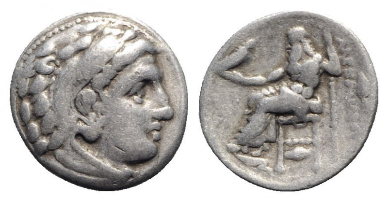 Kings of Macedon, Philip III Arrhidaios (323-317 BC). AR Drachm (18mm, 4.18g, 6h...