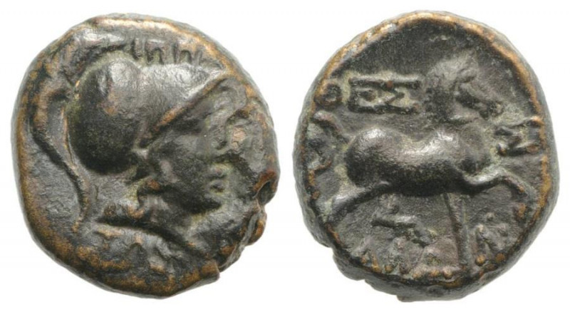 Thessaly, Thessalian League, c. 196-27 BC. Æ (15mm, 5.31g, 1h). Ippaitas, magist...