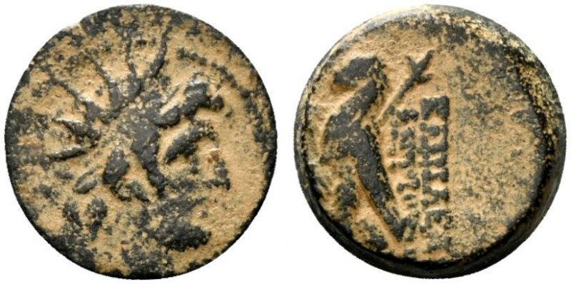 Seleukid Kings, Antiochos VIII (121/0-97/6 BC). Æ (17.5mm, 5.19g, 12h). Antioch,...