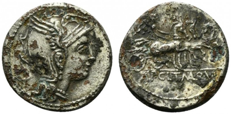 Appius Claudius Pulcher, T. Manlius Mancius and Q. Urbinius, Rome, 111-110 BC. A...