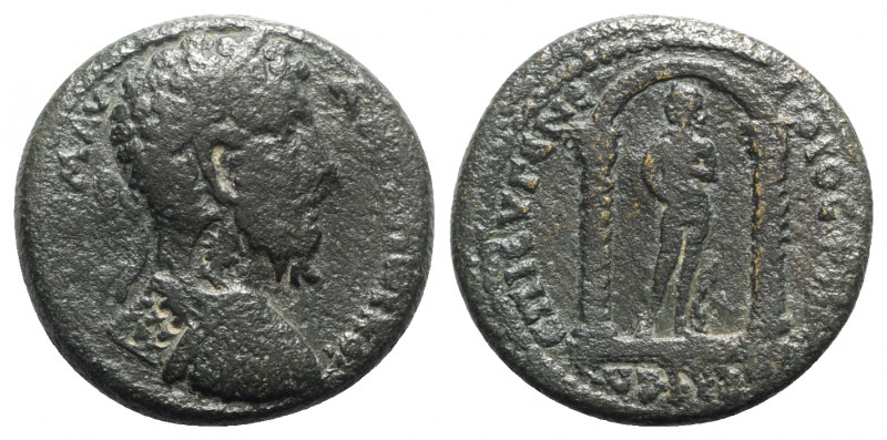 Marcus Aurelius (161-180). Lydia, Philadelphia. Æ (29mm, 13.64g, 6h). Eugenetor,...