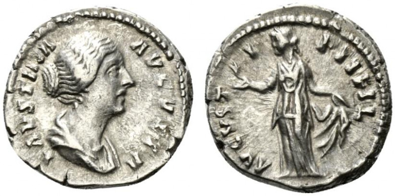 Faustina Junior (Augusta, 147-175). AR Denarius (17.5mm, 3.86g, 12h). Rome, 154-...