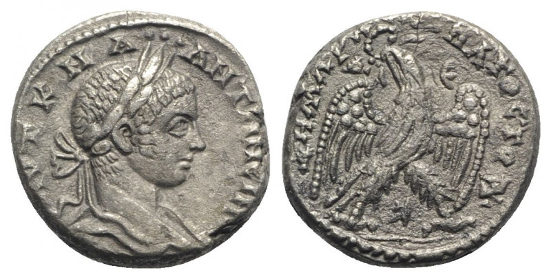 Elagabalus (218-222). Seleucis and Pieria, Antioch. Tetradrachm (24mm, 10.31g, 1...