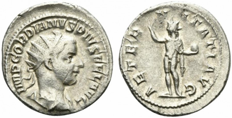 Gordian III (238-244). AR Antoninianus (22mm, 4.80g, 7h). Rome, 241-3. Radiate, ...