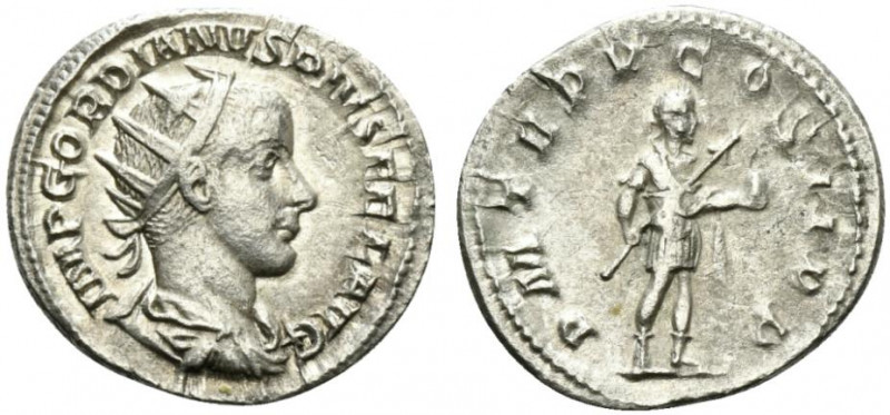 Gordian III (238-244). AR Antoninianus (22.5mm, 3.94g, 6h). Rome, 241-3. Radiate...