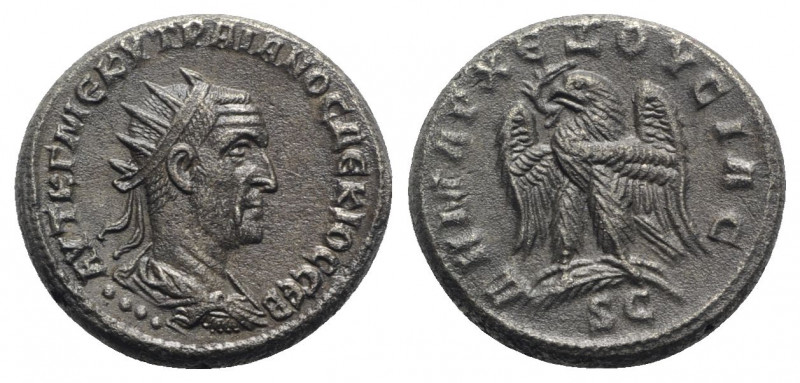 Trajan Decius (249-251). Seleucis and Pieria, Antioch. AR Tetradrachm (26mm, 12....