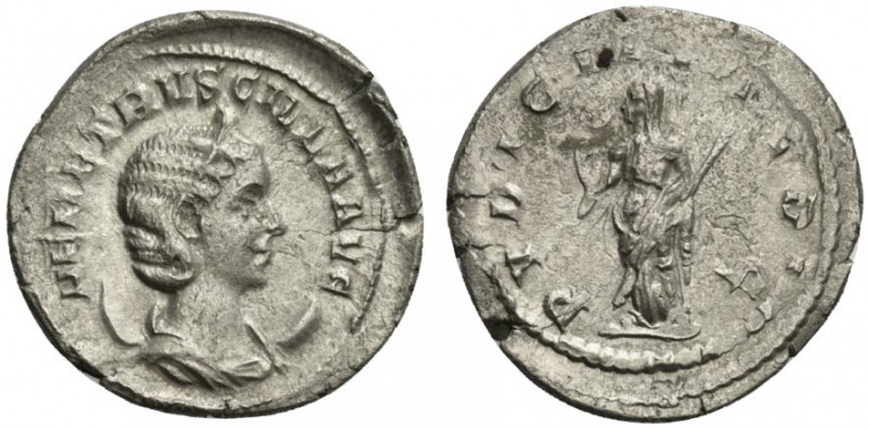 Herennia Etruscilla (Augusta 249-251). AR Antoninianus (24mm, 5.07g, 1h). Rome, ...