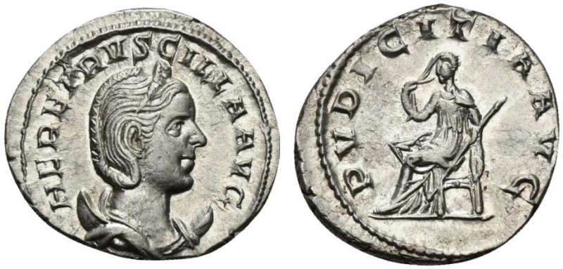 Herennia Etruscilla (Augusta, 249-251). AR Antoninianus (21mm, 3.88g, 6h). Rome,...