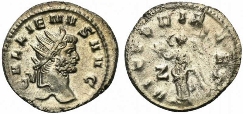 Gallienus (253-268). AR Antoninianus (22mm, 4.21g, 6h). Rome, 265-7. Radiate hea...