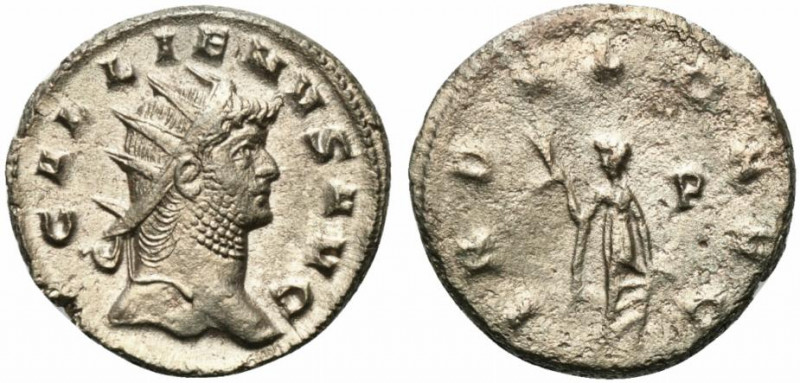 Gallienus (253-268). Antoninianus (21mm, 3.35g, 12h). Mediolanum. Radiate head r...