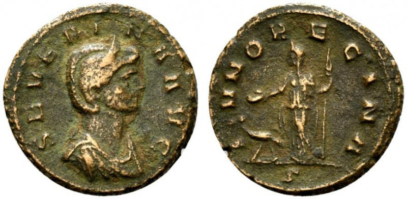 Severina (Augusta, 270-275). Æ As (24mm, 6.16g, 12h). Rome, AD 275. Draped bust ...