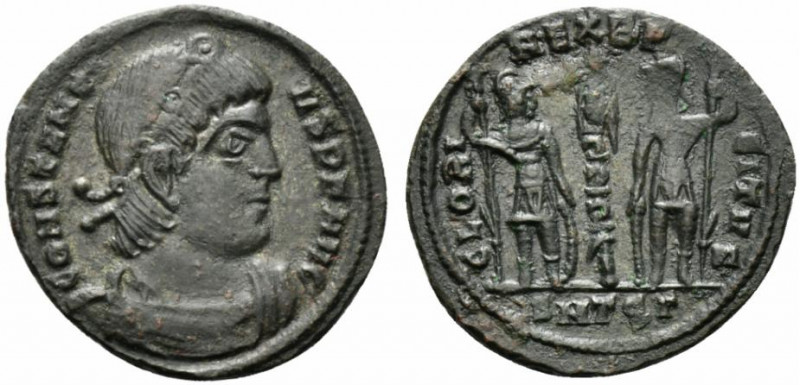 Constantine I (307/310-337). Æ Follis (17mm, 1.66g, 12h). Thessalonica, 336-7. D...