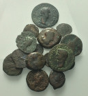 Mixed lot of 16 Greek and Roman Æ coins, to be catalog. Lot sold as is, no return