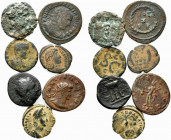 Mixed lot of 7 Greek and Roman Æ coins, to be catalog. Lot sold as is, no return