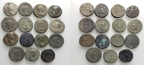 Lot of 15 Roman Provincial AR/BI Tetradrachms, to be catalog. Lot sold as is, no return