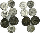 Lot of 7 Roman Imperial AR coins, to be catalog. Lot sold as is, no return