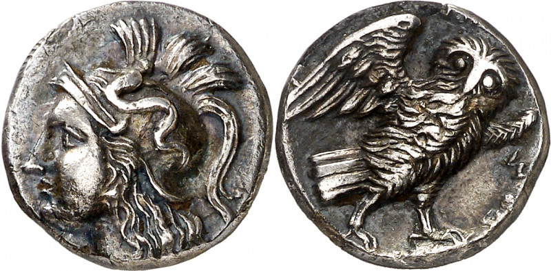 (280-272 a.C.). Italia. Taras. Dracma. (S. 373 var) (CNG. I, 907). Ex ANE 25/06/...