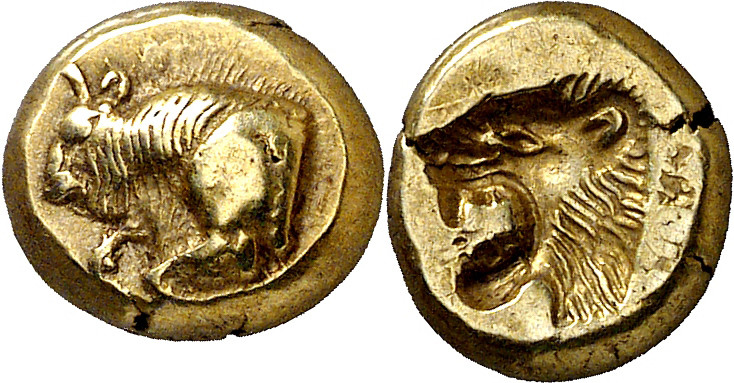 (521-478 a.C.). Lesbos. Mytilene. Hekté. (S. falta) (CNG. VI, 926). Ex Numismati...