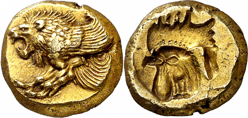 (521-478 a.C.). Lesbos. Mytilene. Hekté. (S. falta) (CNG. VI, 933). Ex Numismati...