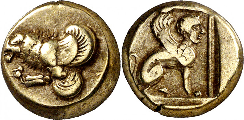 (412-378 a.C.). Lesbos. Mytilene. Hekté. (S. falta) (CNG. VI, 989). Ex Numismati...