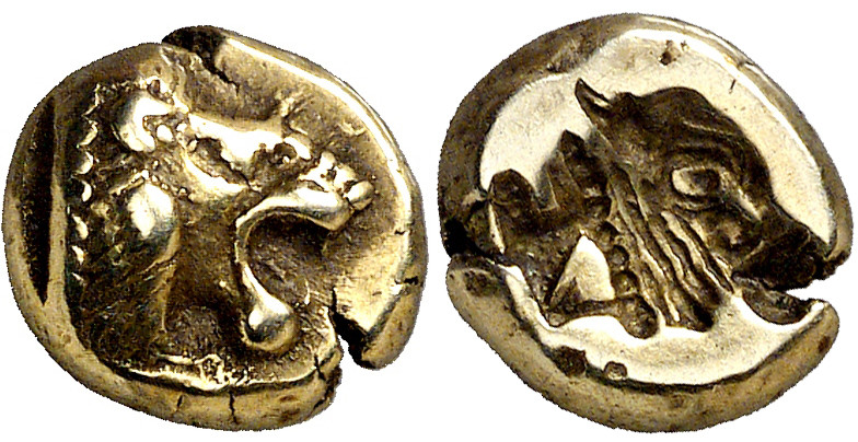 (521-478 a.C.). Lesbos. Mytilene. Hekté. (S. 4240) (CNG. VI, 938). Ex Künker 14/...