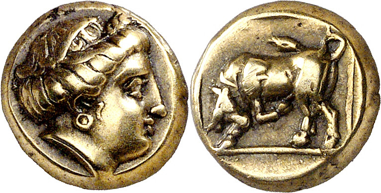 (377-326 a.C.). Lesbos. Mytilene. Hekté. (S. falta) (CNG. VI, 1014). Ex Numismat...