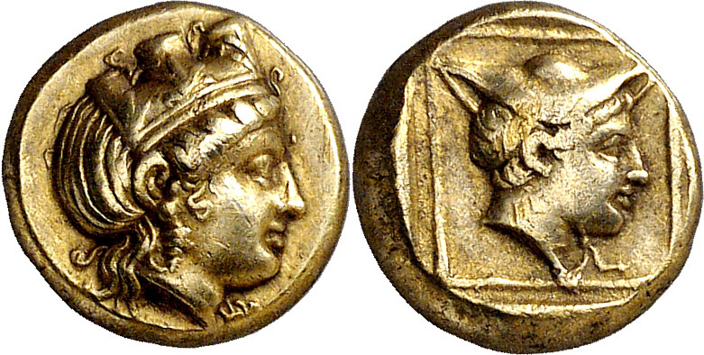 (412-378 a.C.). Lesbos. Mytilene. Hekté. (S. 4248) (CNG. VI, 1001). Ex Numismati...