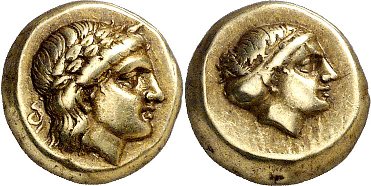 (377-326 a.C.). Lesbos. Mytilene. Hekté. (S. 4250) (CNG. VI, 1026). Ex Numismati...