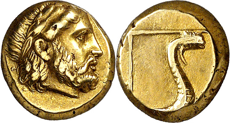 (377-326 a.C.). Lesbos. Mytilene. Hekté. (S. falta) (CNG. VI, 1022). 2,55 g. MBC...