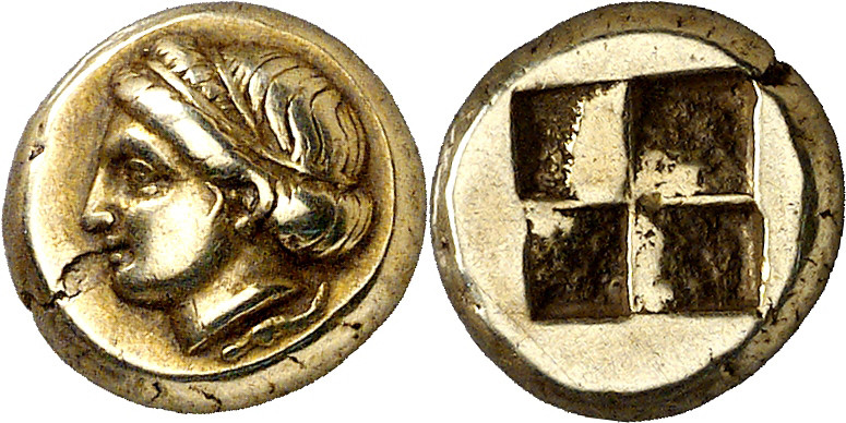 (400-330 a.C.). Jonia. Focea. Hekté. (S. 4531 var) (BMC. XIV, 60). Ex Gorny & Mo...