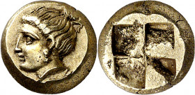 (400-330 a.C.). Jonia. Focea. Hekté. (S. falta) (BMC. XIV, 50). Ex Numismatik Naumann 06/08/2017, nº 218. 2,55 g. EBC-.